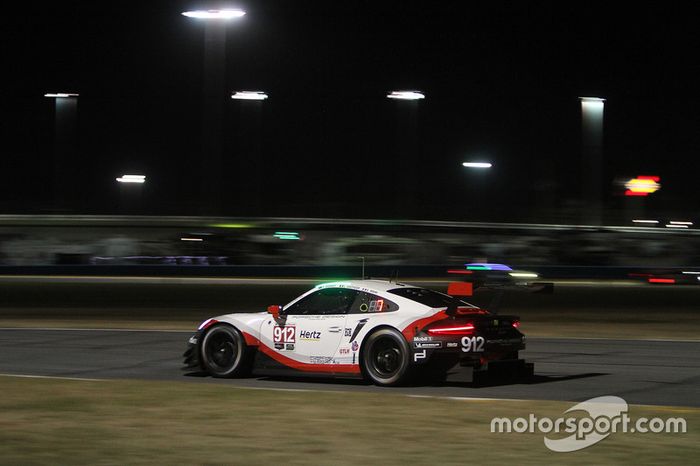 #912 Porsche Team North America Porsche 911 RSR: Laurens Vanthoor, Earl Bamber, Gianmaria Bruni