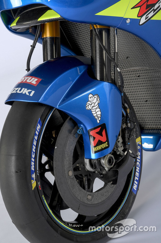 Suzuki GSX-RR 2018 detail, Team Suzuki MotoGP