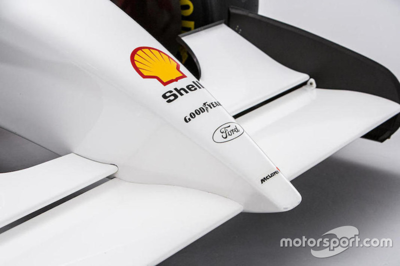 El McLaren-Cosworth Ford MP4/8A de Ayrton Senna
