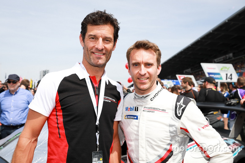 Mark Webber dan Timo Bernhard, KüS Team75 Bernhard