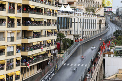 Daniel Ricciardo, Red Bull Racing RB12 leads behind the FIA Safety Car