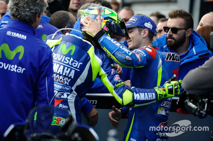 Maverick Viñales y Valentino Rossi
