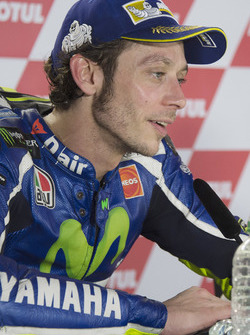 Second place Valentino Rossi, Yamaha Factory Racing