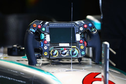 Nico Rosberg, Mercedes AMG F1 W07 Hybrid: Lenkrad