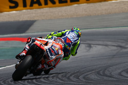 Valentino Rossi, Yamaha Factory Racing; Marc Marquez, Repsol Honda Team