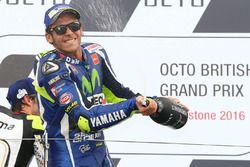 Podio: tercer lugar Valentino Rossi, Yamaha Factory Racing