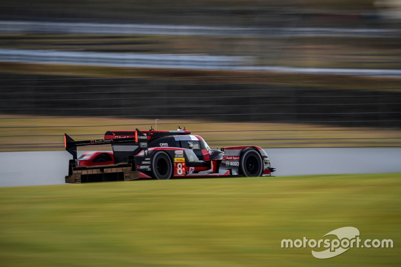 #8 Audi Sport Team Joest, Audi R18 e-tron quattro: Lucas di Grassi, Loic Duval, Oliver Jarvis