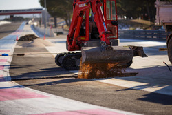 Travaux sur le Circuit Paul Ricard