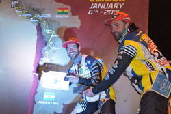 Husqvarna #42, Maurizio Gerini e KTM #41, Alessandro Ruoso