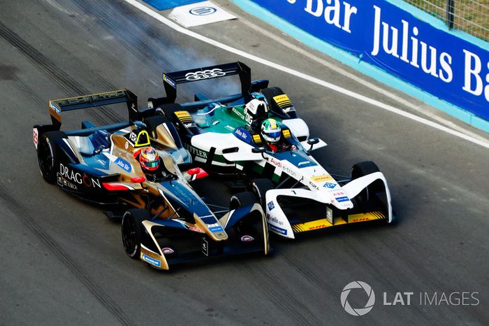 Jean-Eric Vergne, Techeetah, Renault Z.E. 17, batalla con Lucas Di Grassi, Audi Sport ABT Schaeffler, Audi e-tron FE04
