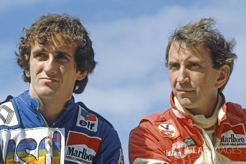 Alain Prost, Renault, John Watson, McLaren