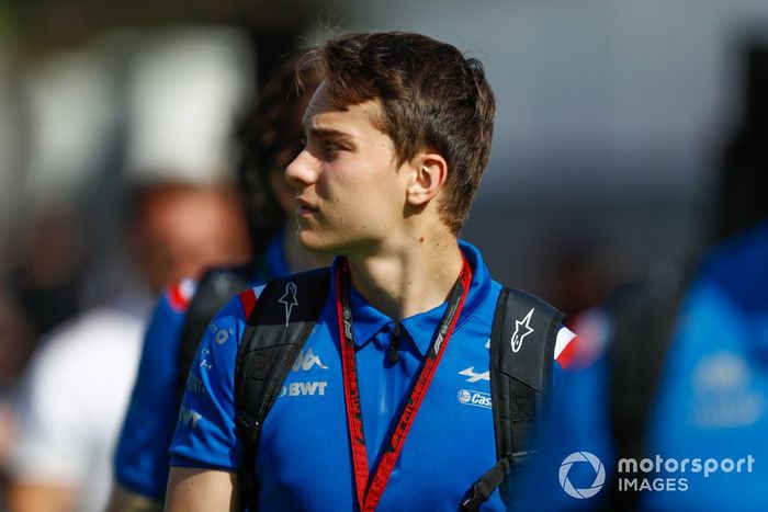 Oscar Piastri, piloto reserva de Alpine