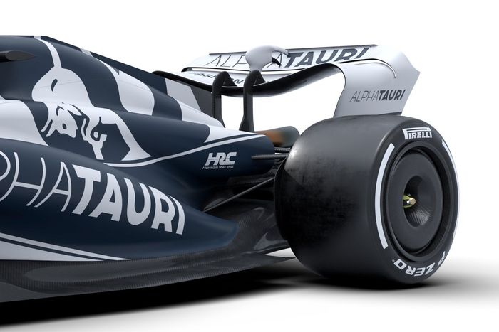 AlphaTauri AT03 detalle