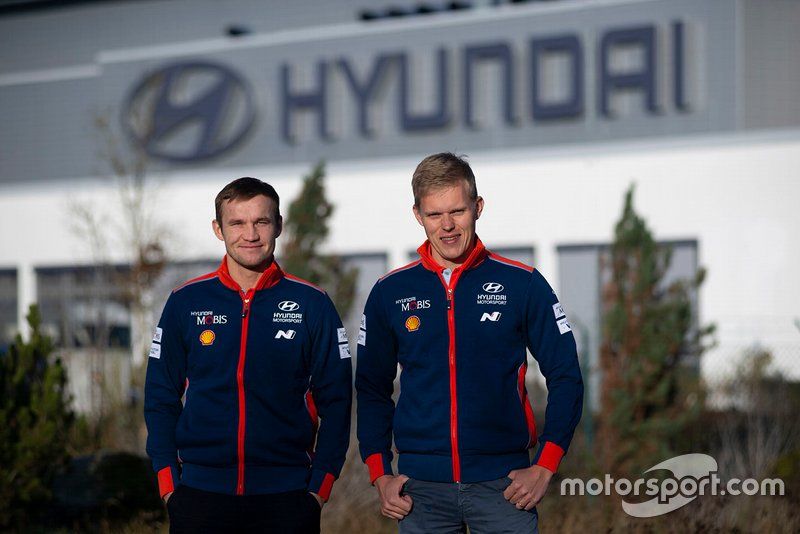 Ott Tänak besucht Hyundai