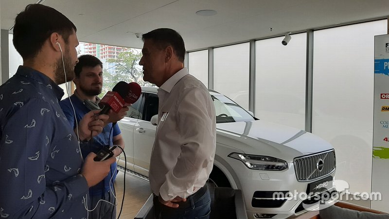 Konferencja prasowa przed Orlen Baja Poland, Volvo Car Warszawa