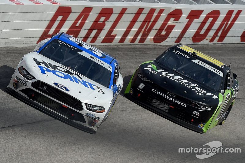 Chase Briscoe, Stewart-Haas Racing, Ford, Ross Chastain, Kaulig Racing, Chevrolet Camaro