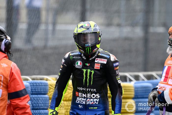 Caída de Valentino Rossi, Yamaha Factory Racing