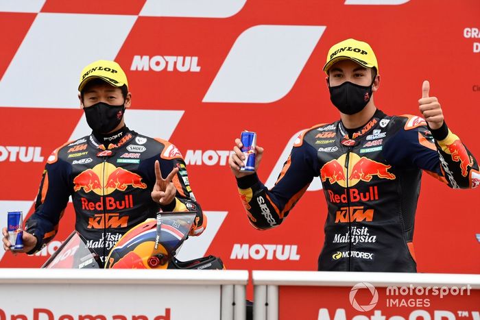 Kaito Toba, Red Bull KTM Ajo, Raul Fernandez, Red Bull KTM Ajo