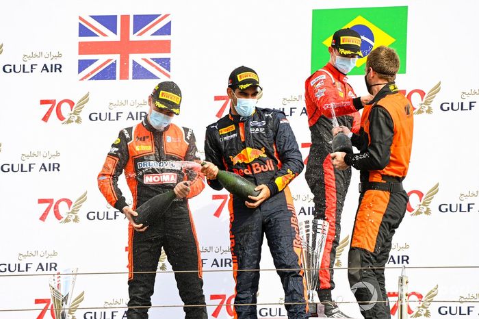Drugovich, MP Motorsport, Jehan Daruvala, Carlin y Callum Ilott, UNI-Virtuosi