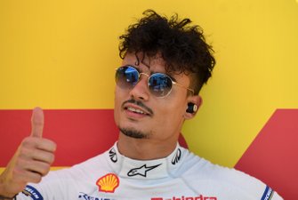 Pascal Wehrlein, Mahindra Racing, in griglia di partenza
