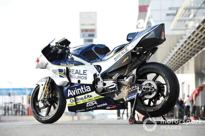 La moto del Avintia Ducati