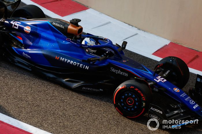 Zak O'Sullivan, Williams FW45 