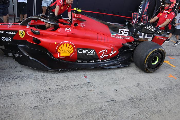 Ferrari SF-23 detalles técnicos 