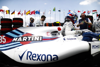 Sergey Sirotkin, Williams FW41, op de grid