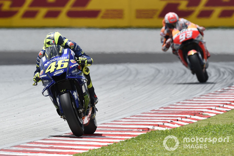Валентино Россі, Yamaha Factory Racing, Марк Маркес, Repsol Honda Team