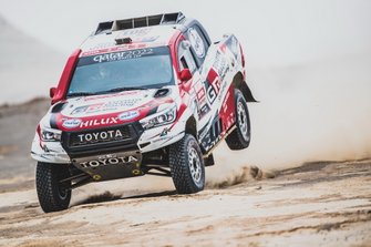 #301 Toyota Gazoo Racing Toyota Hilux: Nasser Al-Attiyah, Matthieu Baumel