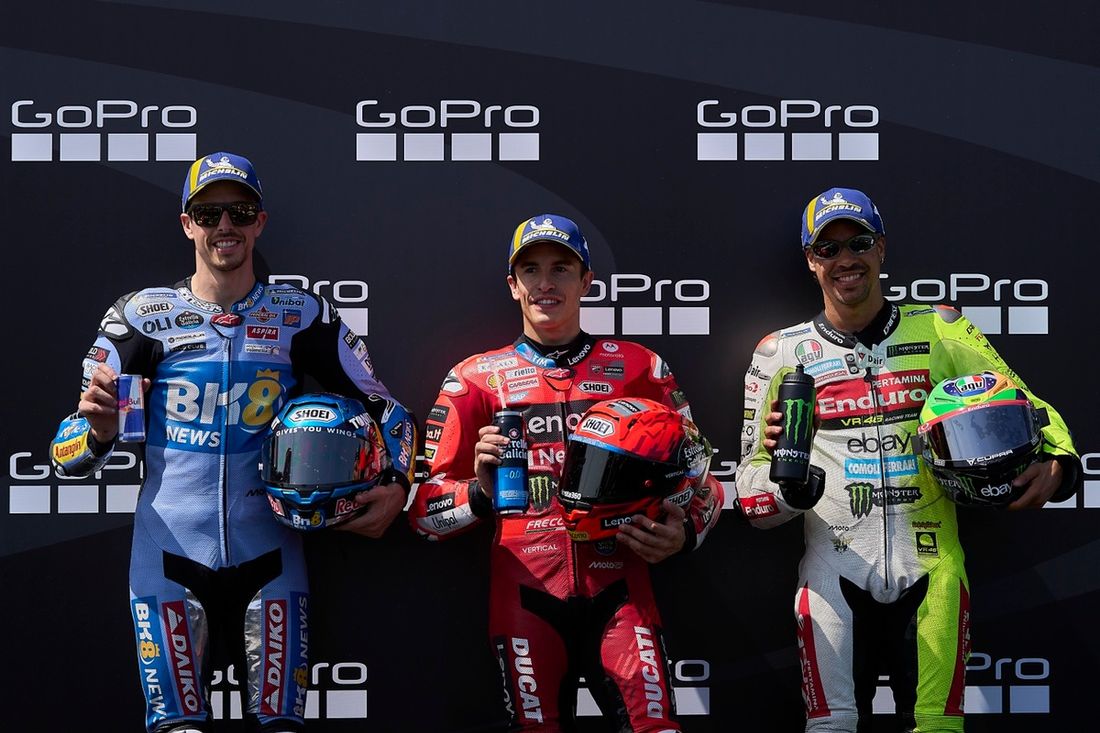 Franco Morbidelli, VR46 Racing Team, Alex Marquez, Gresini Racing, Marc Marquez, Ducati Team