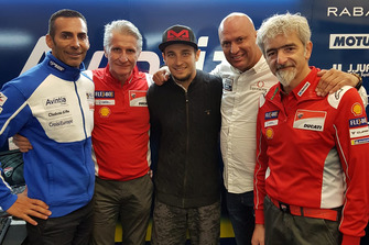 Paolo Ciabatti, Karel Abraham, Raúl Romero, Luigi Dall'Igna