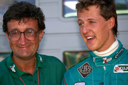 Michael Schumacher avec Eddie Jordan