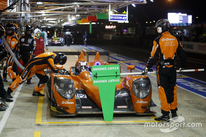 #38 G-Drive Racing Gibson BR01 Nissan: Simon Dolan, Jake Dennis, Giedo Van der Garde