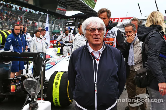 Bernie Ecclestone sur la grille