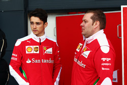 Тест-пілот Ferrari Шарль Леклер і гоночний інженер Ferrari Дейв Грінвуд