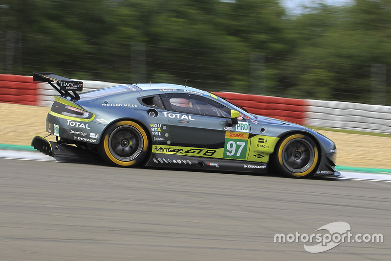 5. GTE-Pro: #97 Aston Martin Racing, Aston Martin Vantage GTE: Richie Stanaway, Darren Turner