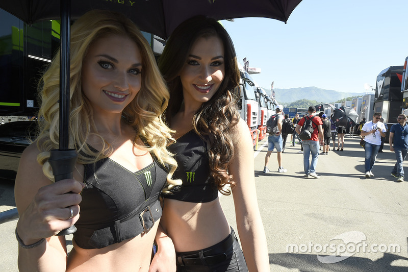 Lovely grid girls