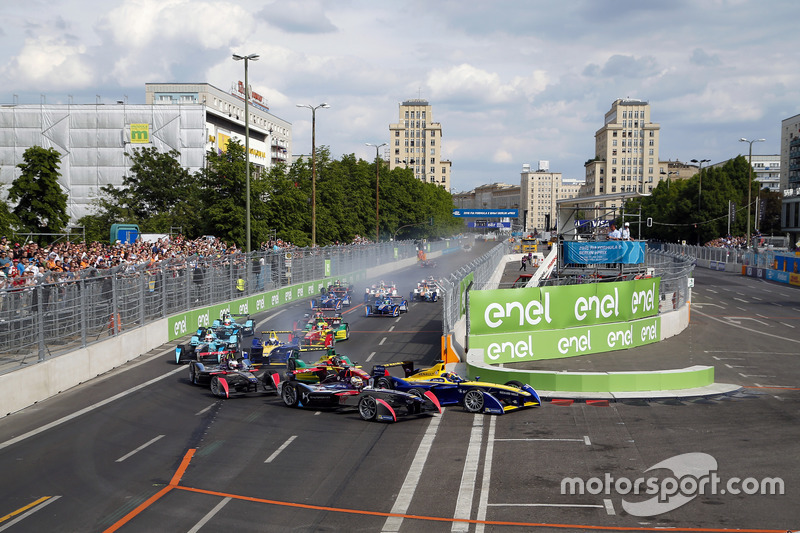 Start: Jean-Eric Vergne, DS Virgin Racing vooraan