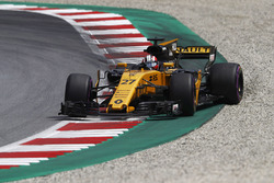 Ніко Хюлькенберг, Renault Sport F1 Team RS17, на виході зі заносу