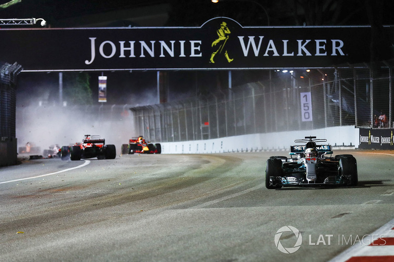 Départ du GP de Singapour