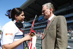 Monisha Kaltenborn, Sauber, Teamchefin; Sean Bratches, Formel-1-Marketingchef