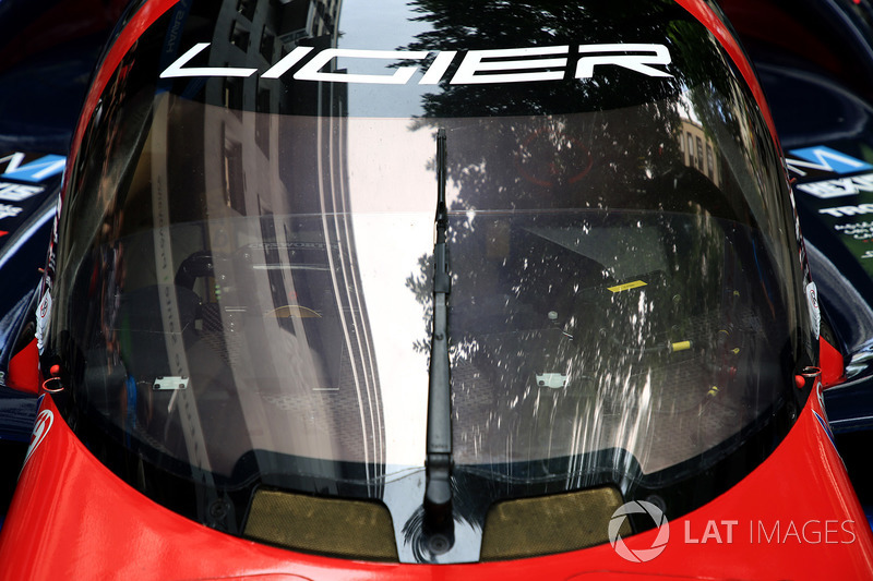 Автомобиль Ligier JS P217 Gibson команды Eurasia Motorsport, фрагмент