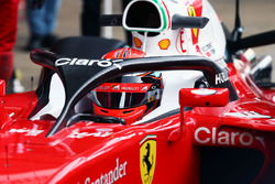 Kimi Räikkönen, Ferrari SF16-H mit Cockpitschutz