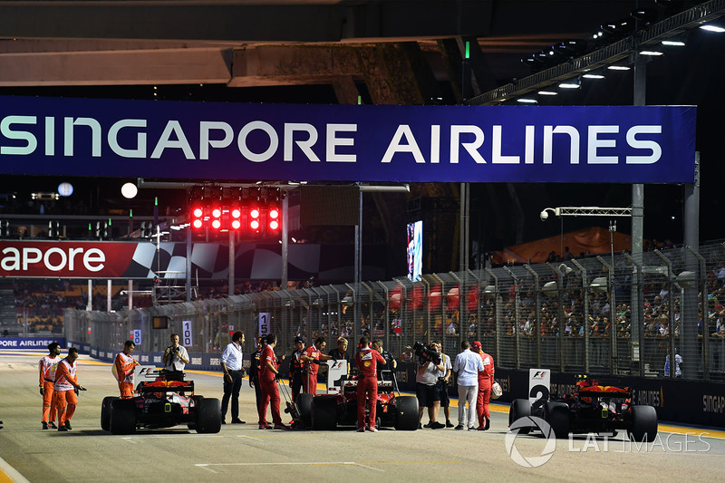 Parc ferme interviews