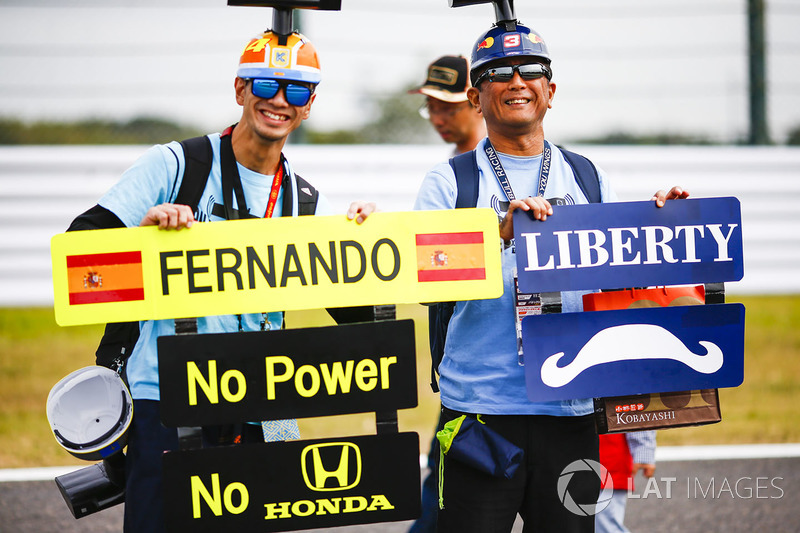 Fans de Fernando Alonso, McLaren, Liberty Media