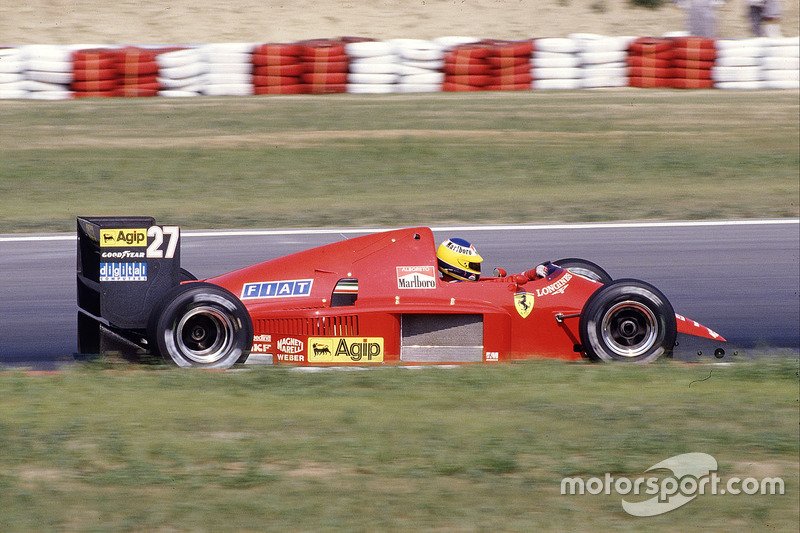 1986: Ferrari F186 (пять подиумов, 4-е место в КК)