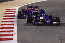 Pascal Wehrlein, Sauber C36; Daniil Kvyat, Scuderia Toro Rosso STR12