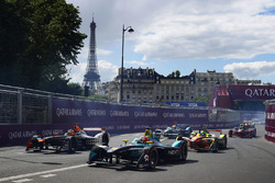 Nelson Piquet Jr., NEXTEV TCR Formula E Team, devance Jérôme d'Ambrosio, Dragon Racing, et Lucas di Grassi, ABT Schaeffler Audi Sport