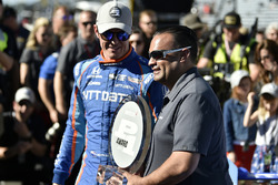 Polesitter Scott Dixon, Chip Ganassi Racing Honda